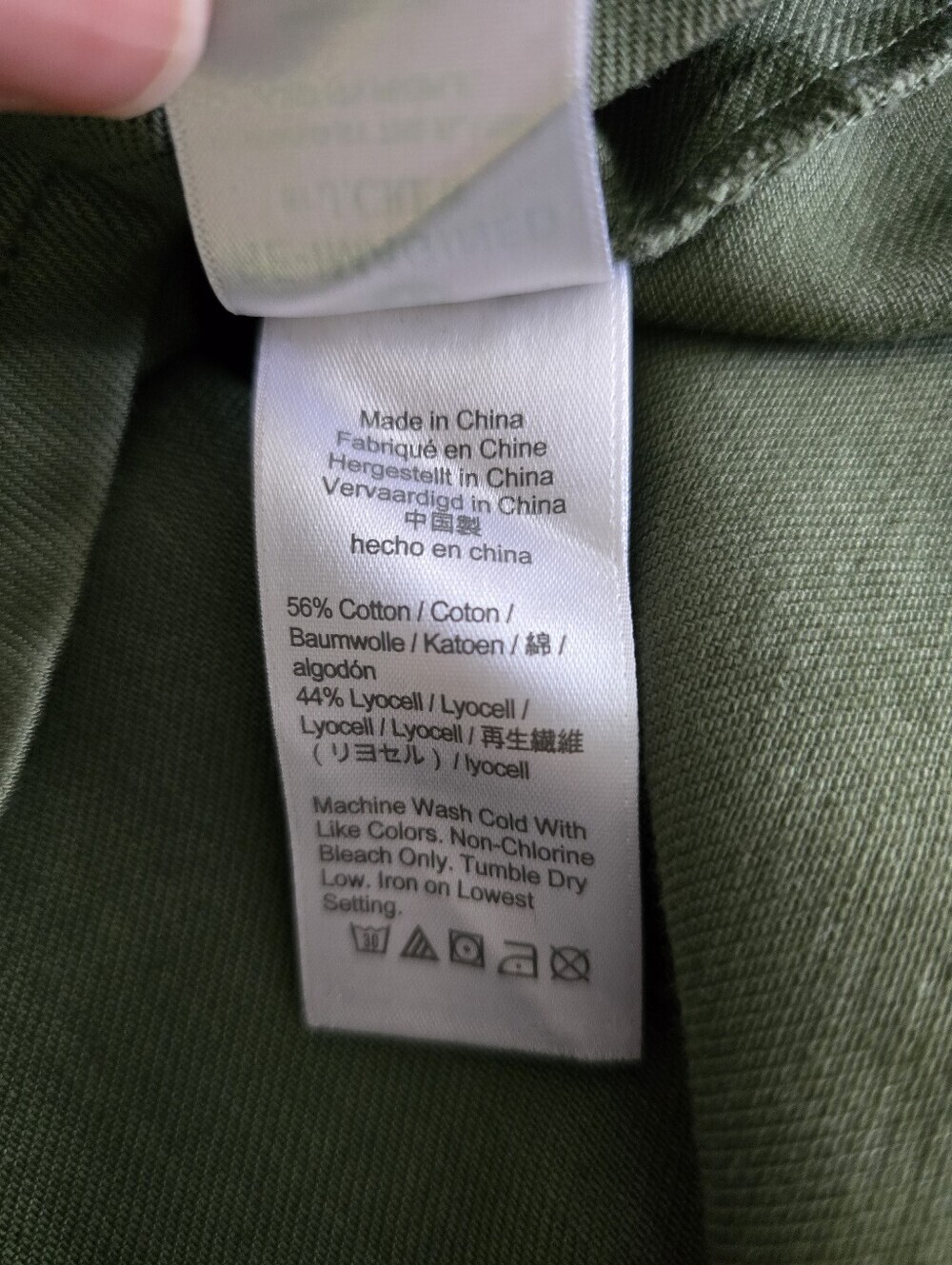 J.Crew Olive Green Utility Zip-Front Mini Dress Womens Size 4 Military Chic - Picture 7 of 10